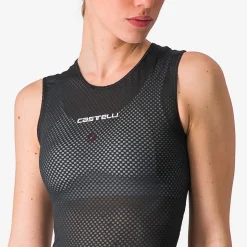 Maglia intima senza maniche donna Castelli Pro Mesh 4 - Nero
