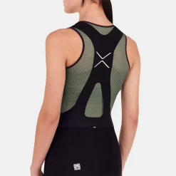 Maglia intima senza maniche donna Santini Lieve - Verde