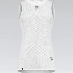 Maglia intima senza maniche donna Gobik Second Skin Salt - Bianco