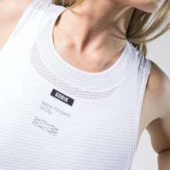 Maglia intima senza maniche donna Gobik Second Skin Salt - Bianco