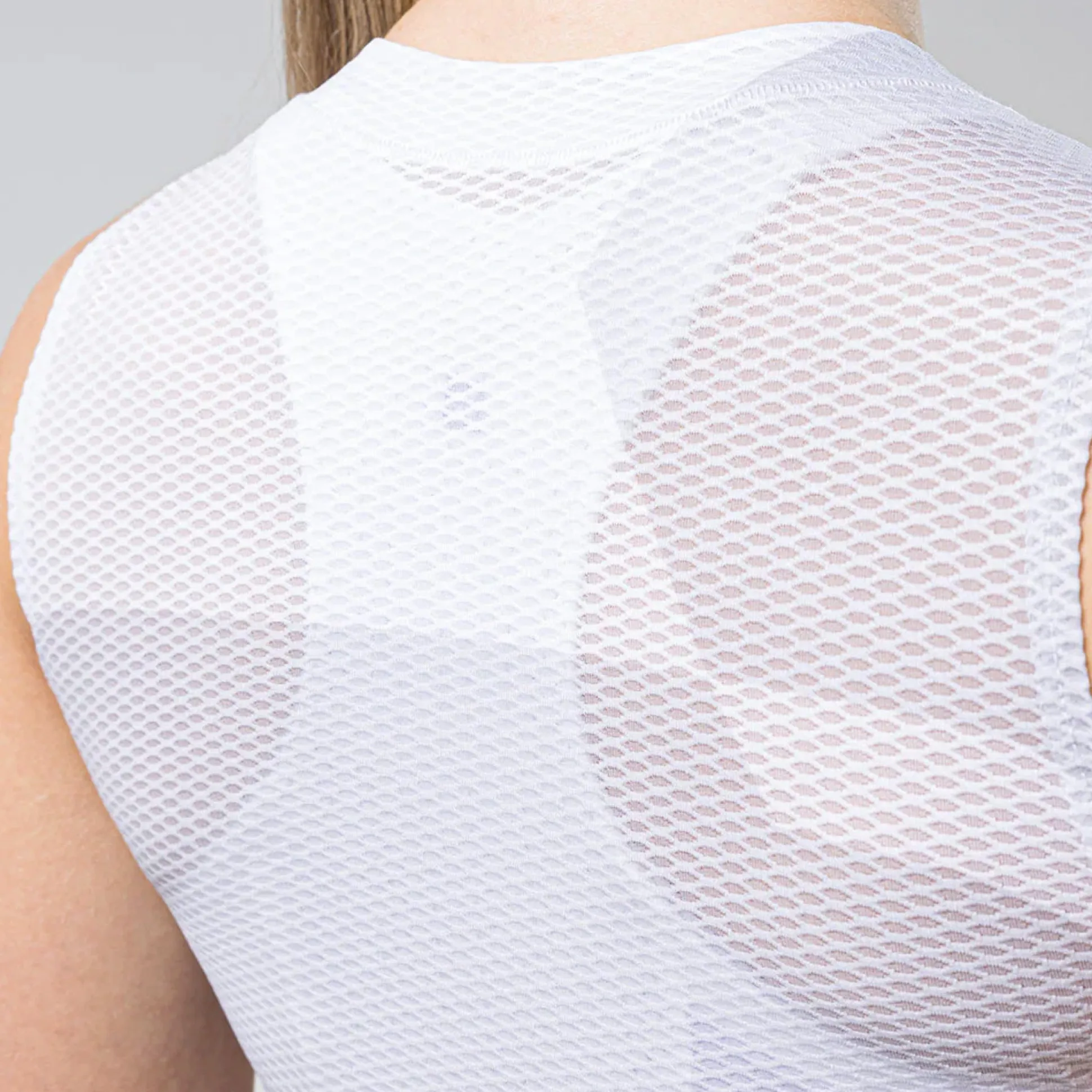 Maglia intima senza maniche donna Gobik Second Skin Salt - Bianco