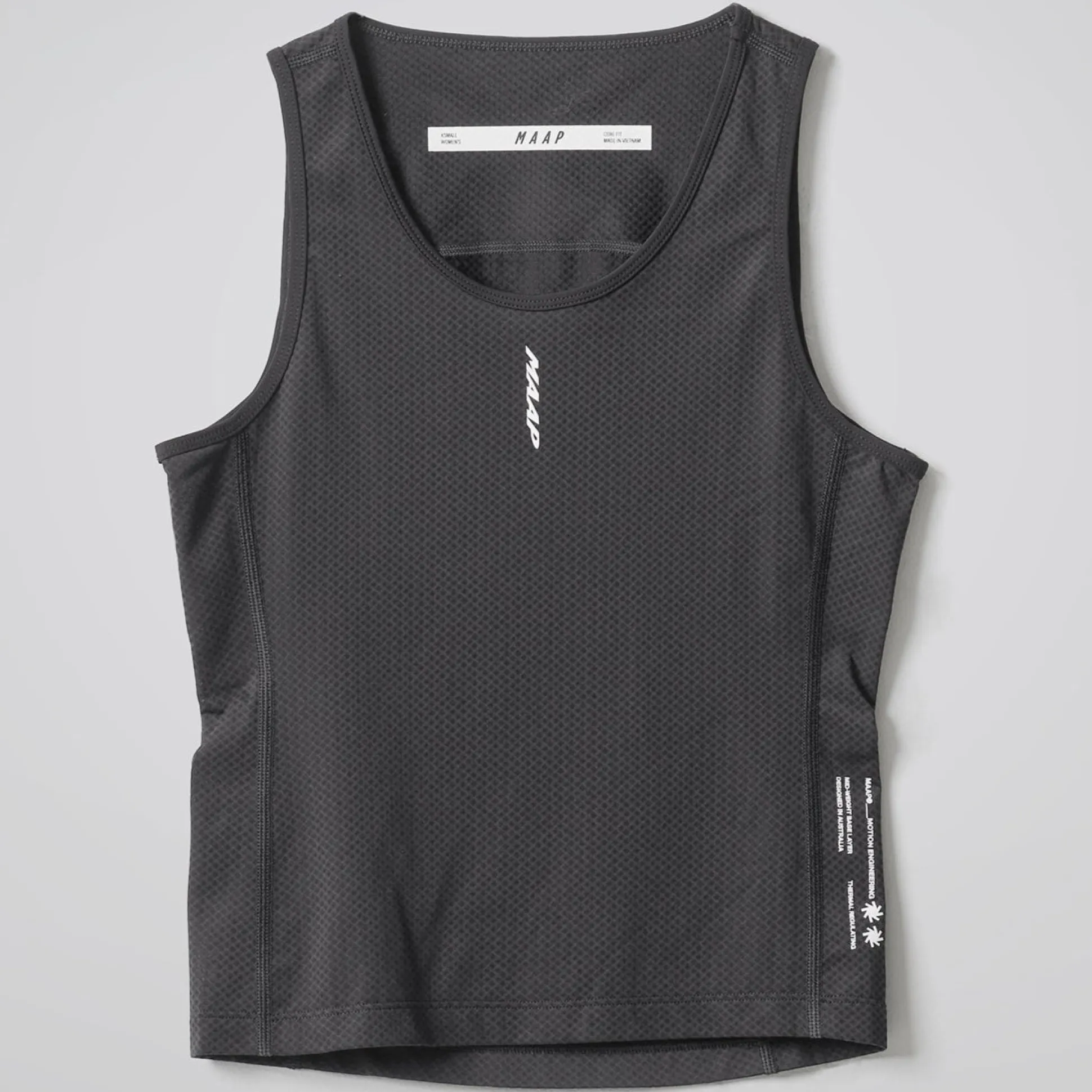 Maglia intima senza maniche donna Maap Team Mesh - Nero