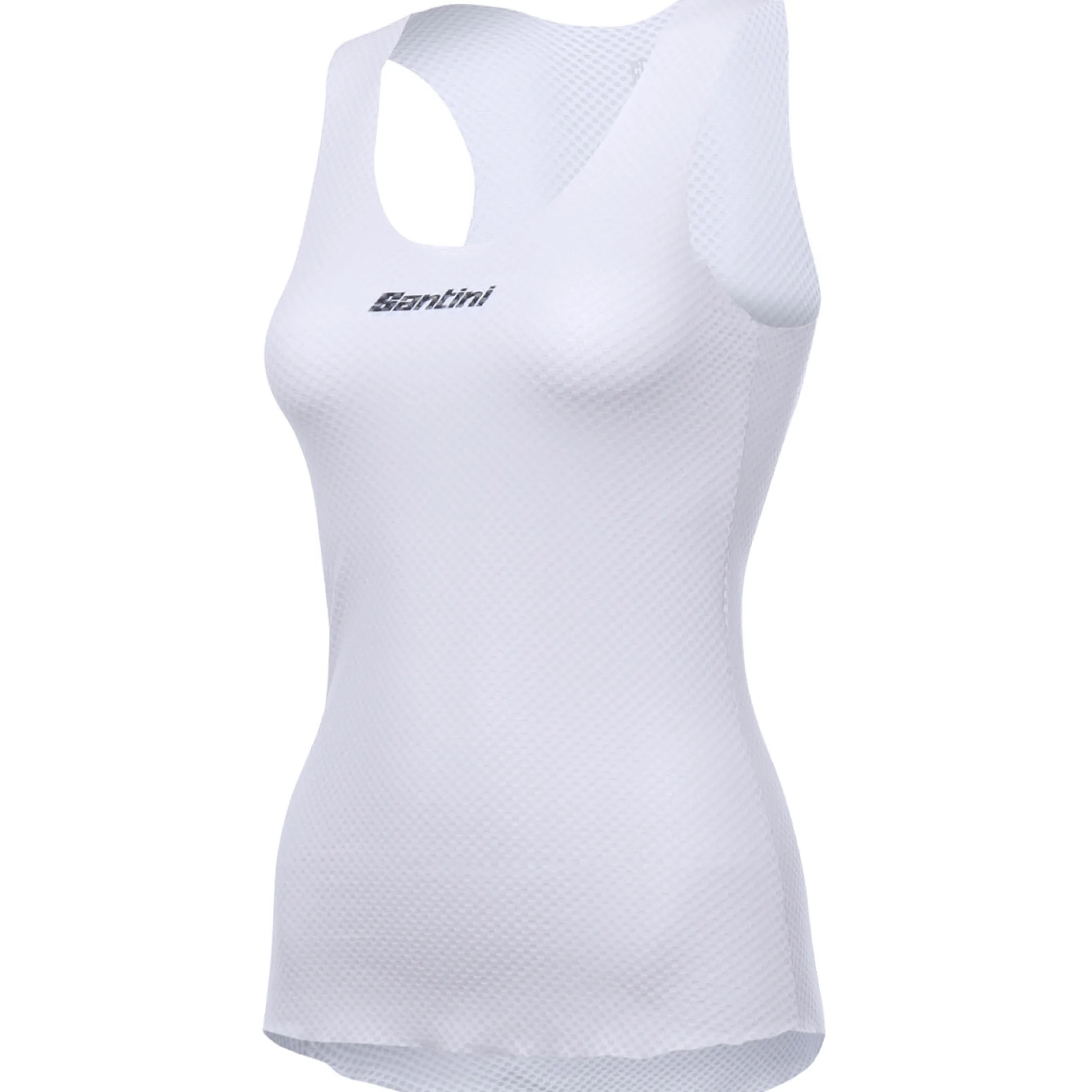 Maglia intima senza maniche donna Santini Lieve - Bianco