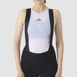 Maglia intima senza maniche donna Cafe du Cycliste Liliane - Bianco