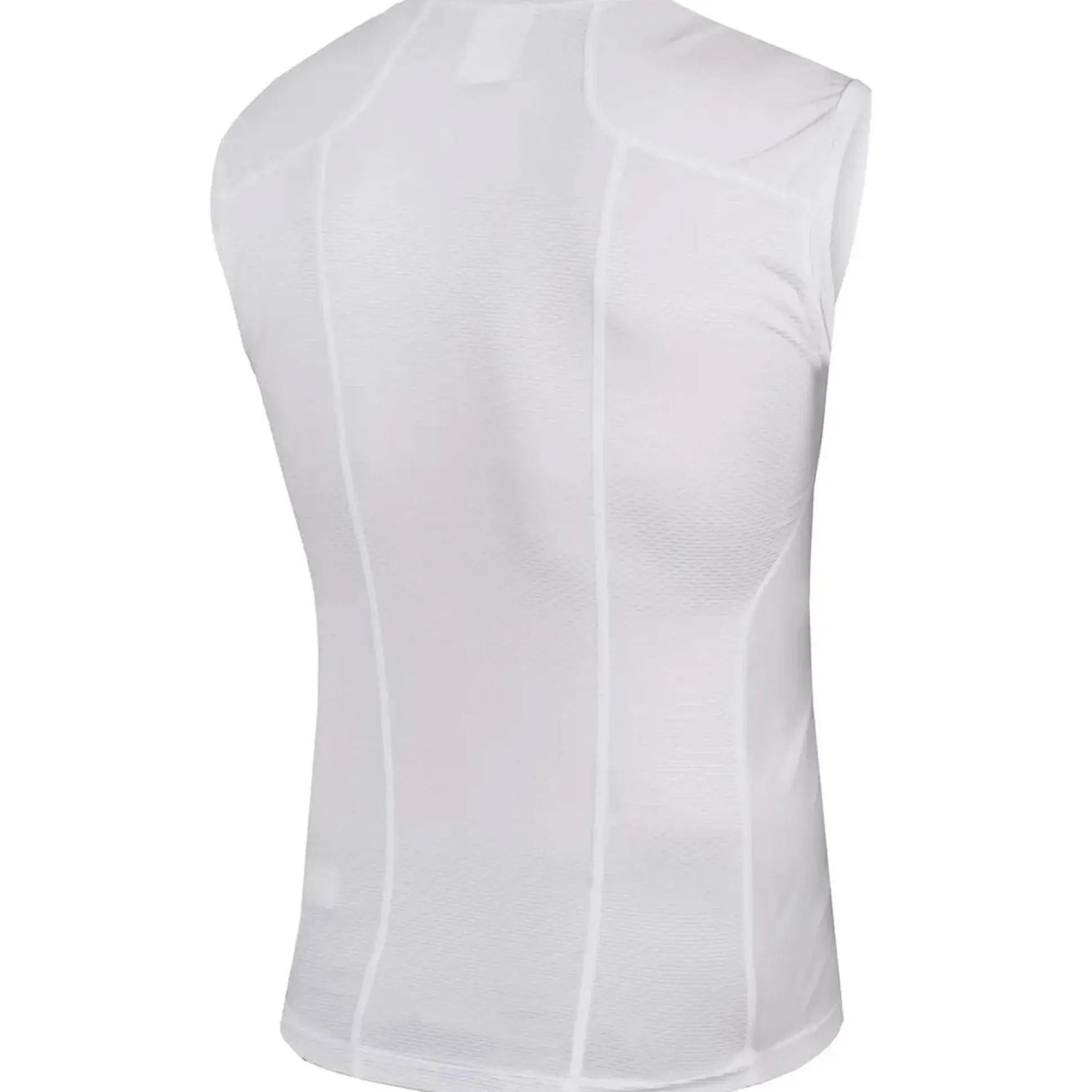 Maglia intima senza maniche Endura Translite Windproof - Bianco