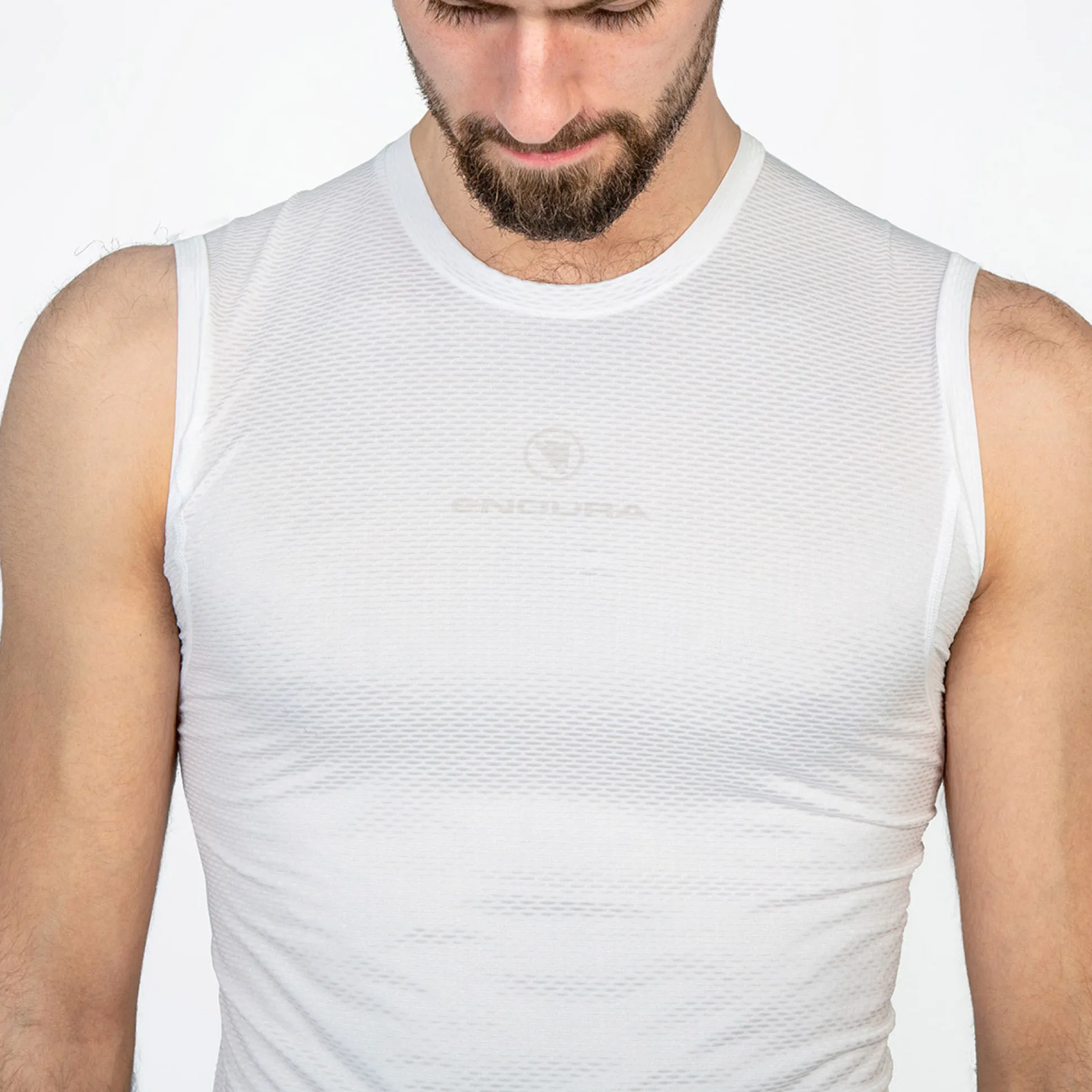 Maglia intima senza maniche Endura Translite 2 - Bianco