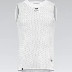 Maglia intima senza maniche Gobik Second Skin Salt - Bianco