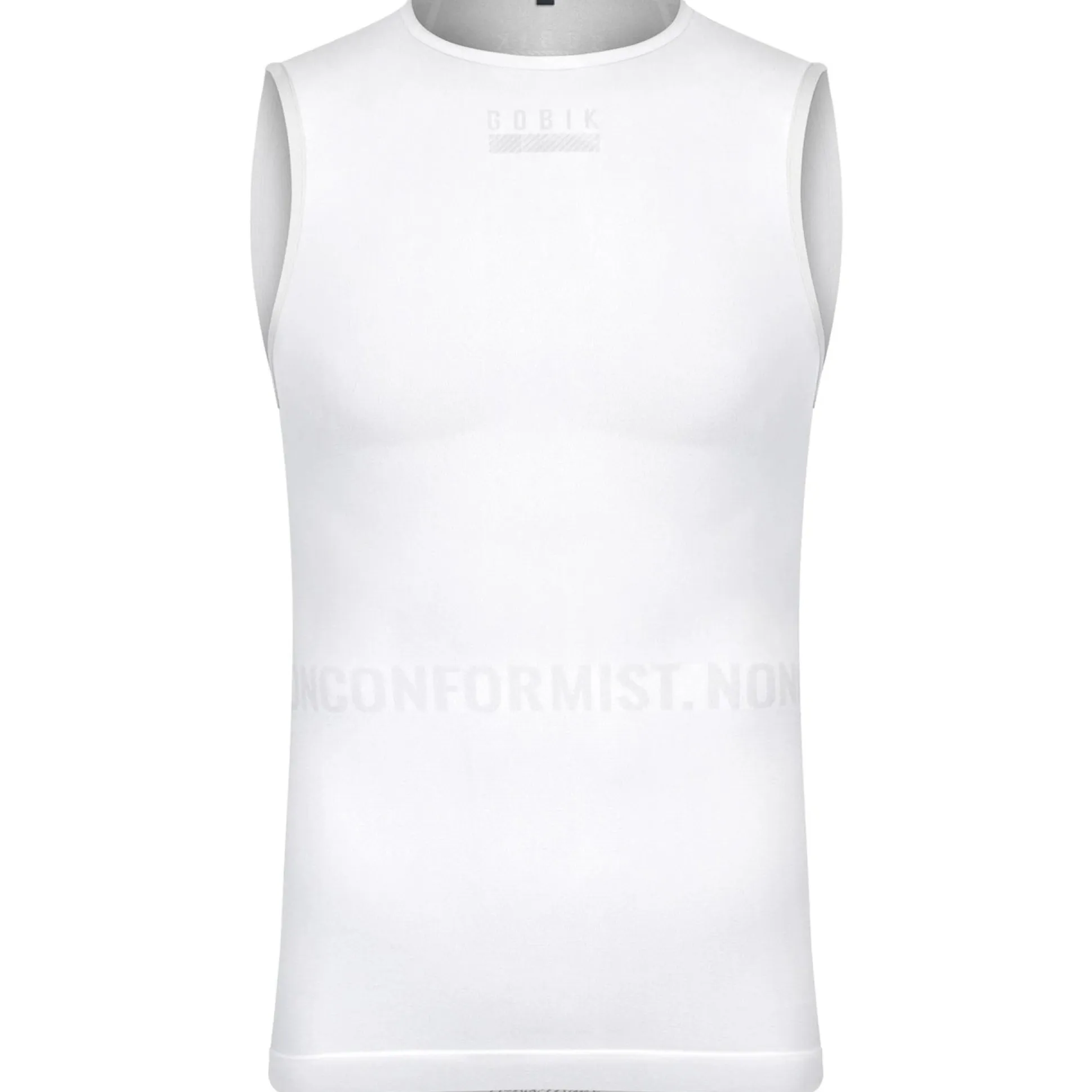 Maglia intima senza maniche Gobik Limber Skin Icelandic - Bianco