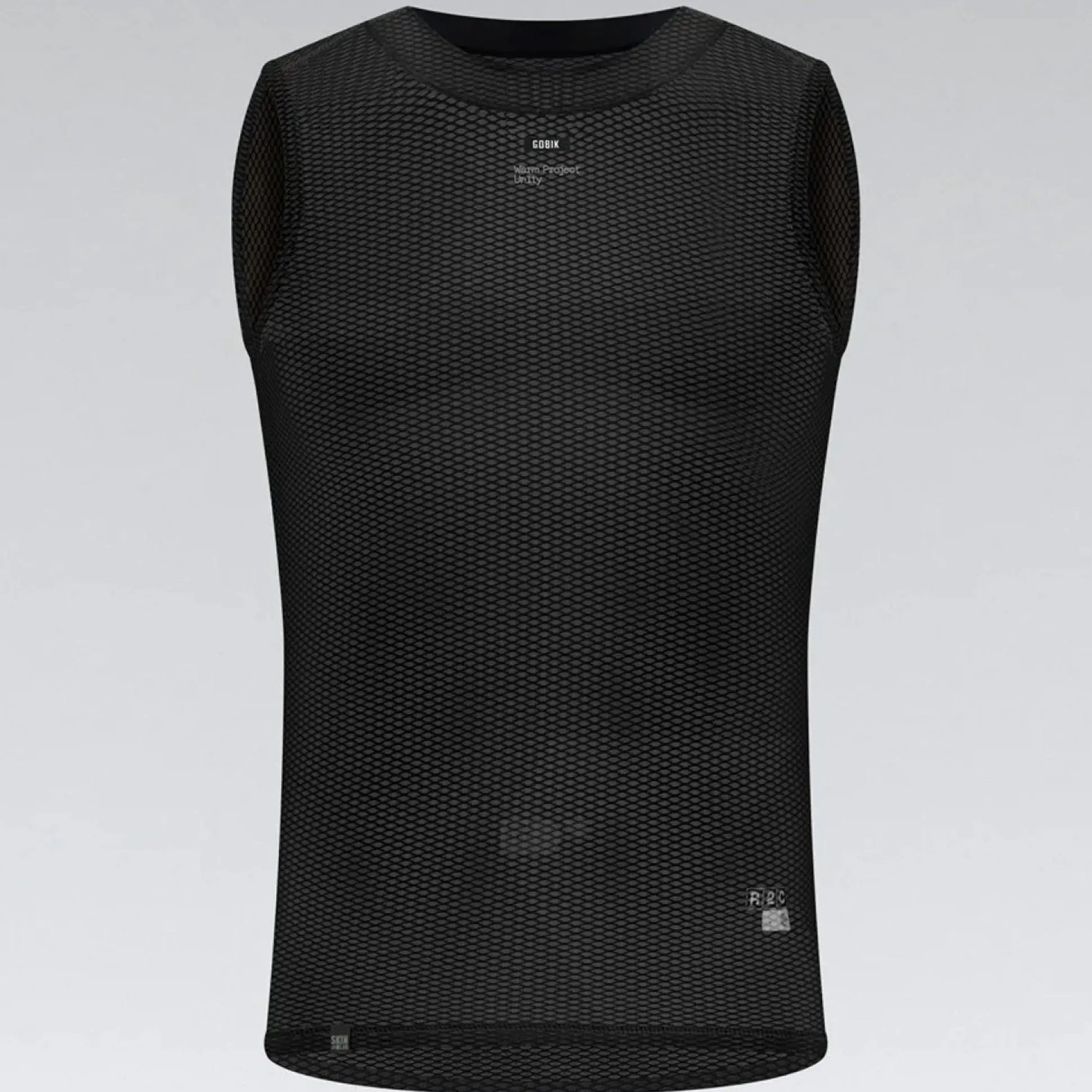 Maglia intima senza maniche Gobik Second Skin Moonless - Nero