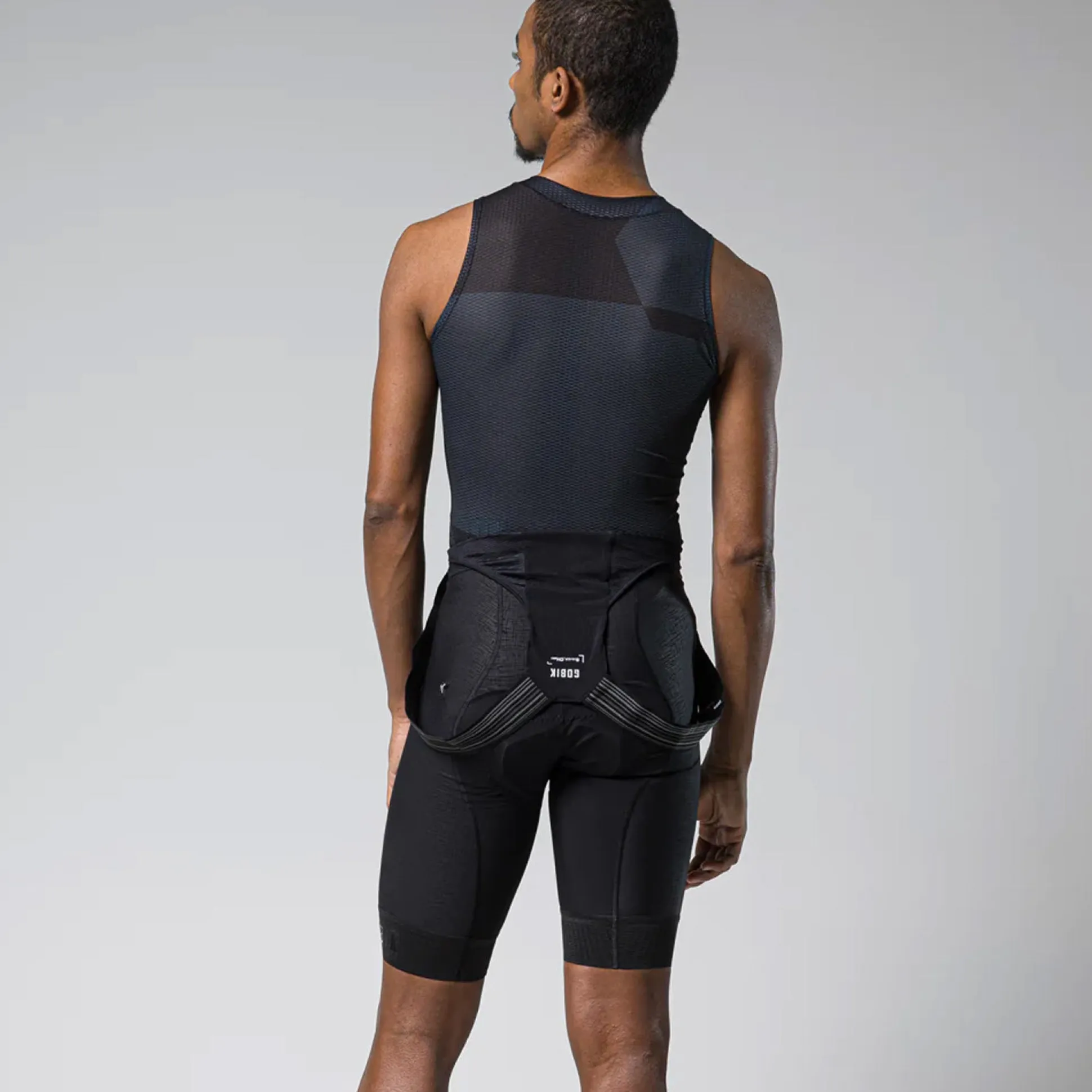 Maglia intima senza maniche Gobik Second Skin Moonless - Nero