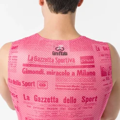 Maglia intima senza maniche Giro d'Italia 2026 Gazzetta dello Sport