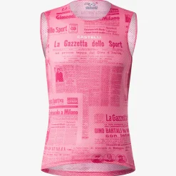 Maglia intima senza maniche Giro d'Italia 2026 Gazzetta dello Sport