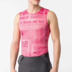 Maglia intima senza maniche Giro d'Italia 2026 Gazzetta dello Sport