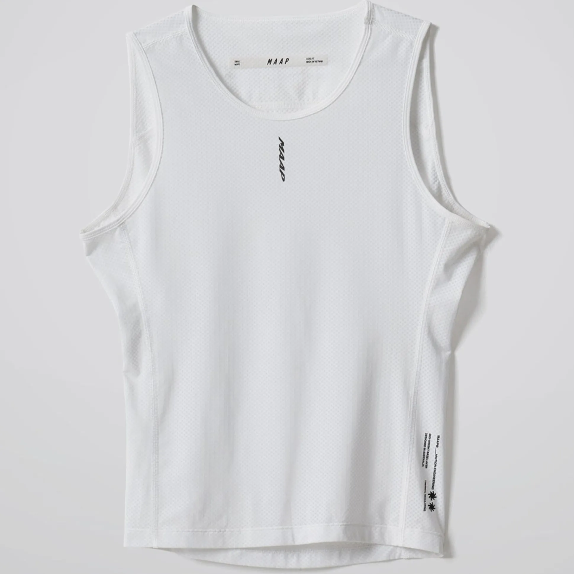 Maglia intima senza maniche Maap Team Mesh - Bianco