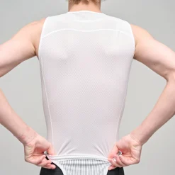 Maglia intima senza maniche Maap Team Mesh - Bianco