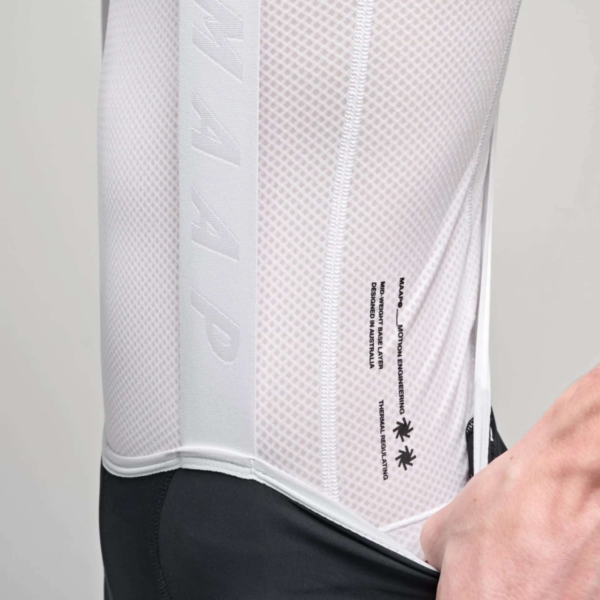 Maglia intima senza maniche Maap Team Mesh - Bianco