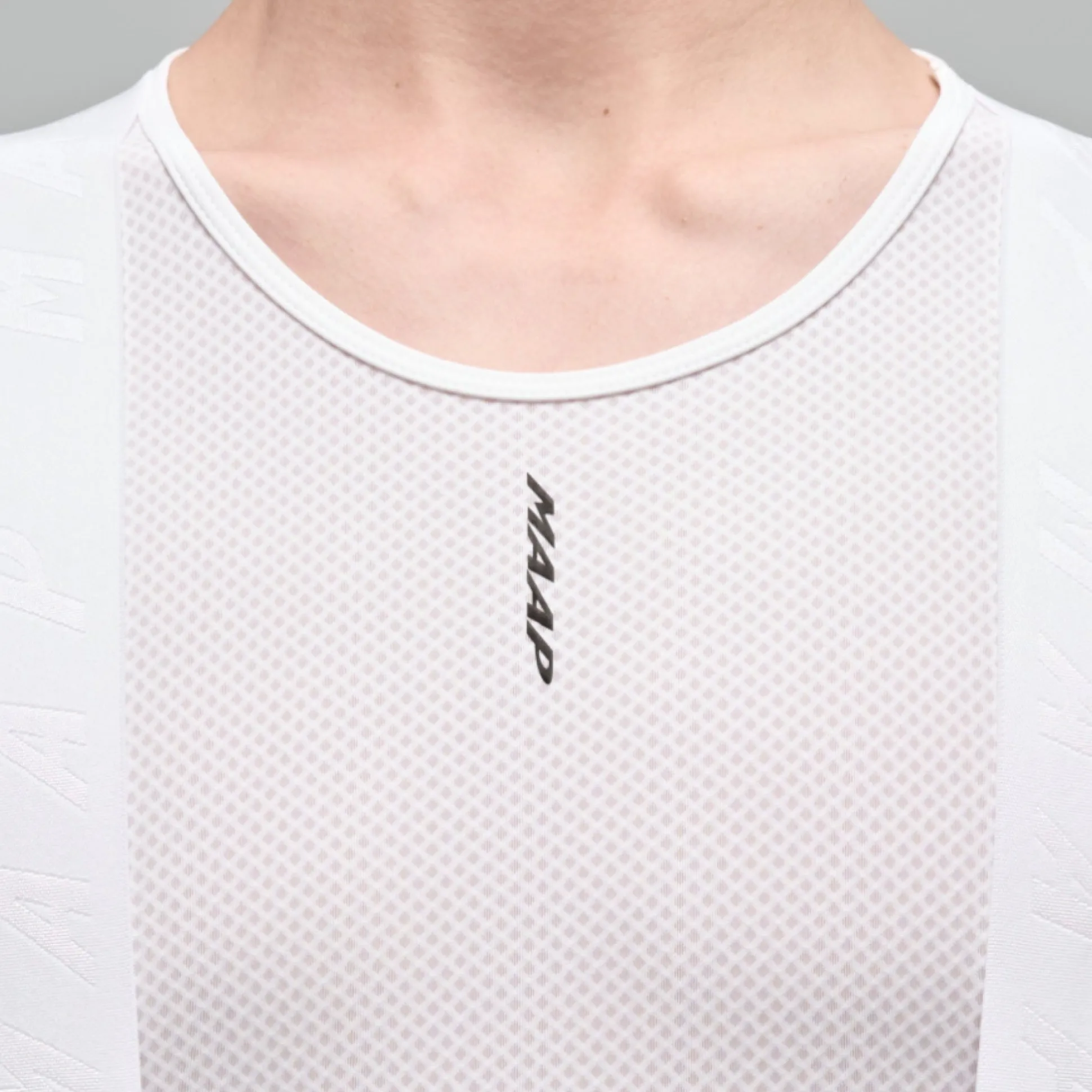 Maglia intima senza maniche Maap Team Mesh - Bianco