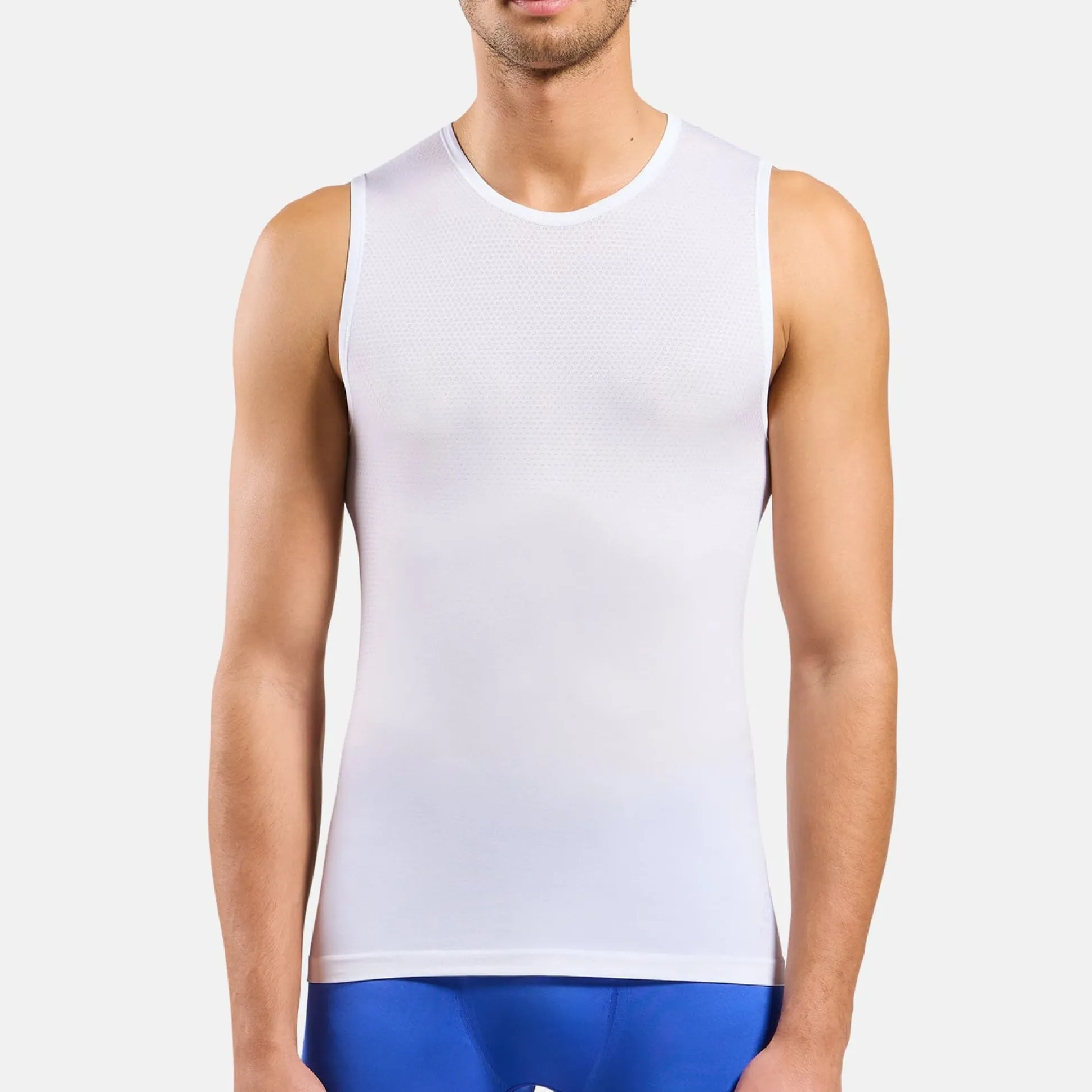 Maglia intima senza maniche Odlo Performance X-Light - Bianco