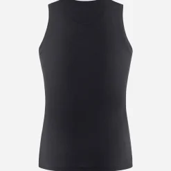 Maglia intima senza maniche Pedaled Element Merino - Nero