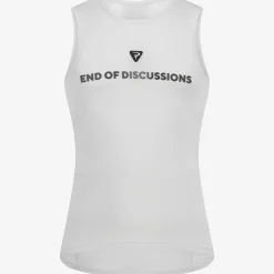 Maglia intima senza maniche Pinarello End of Discussion - Bianco
