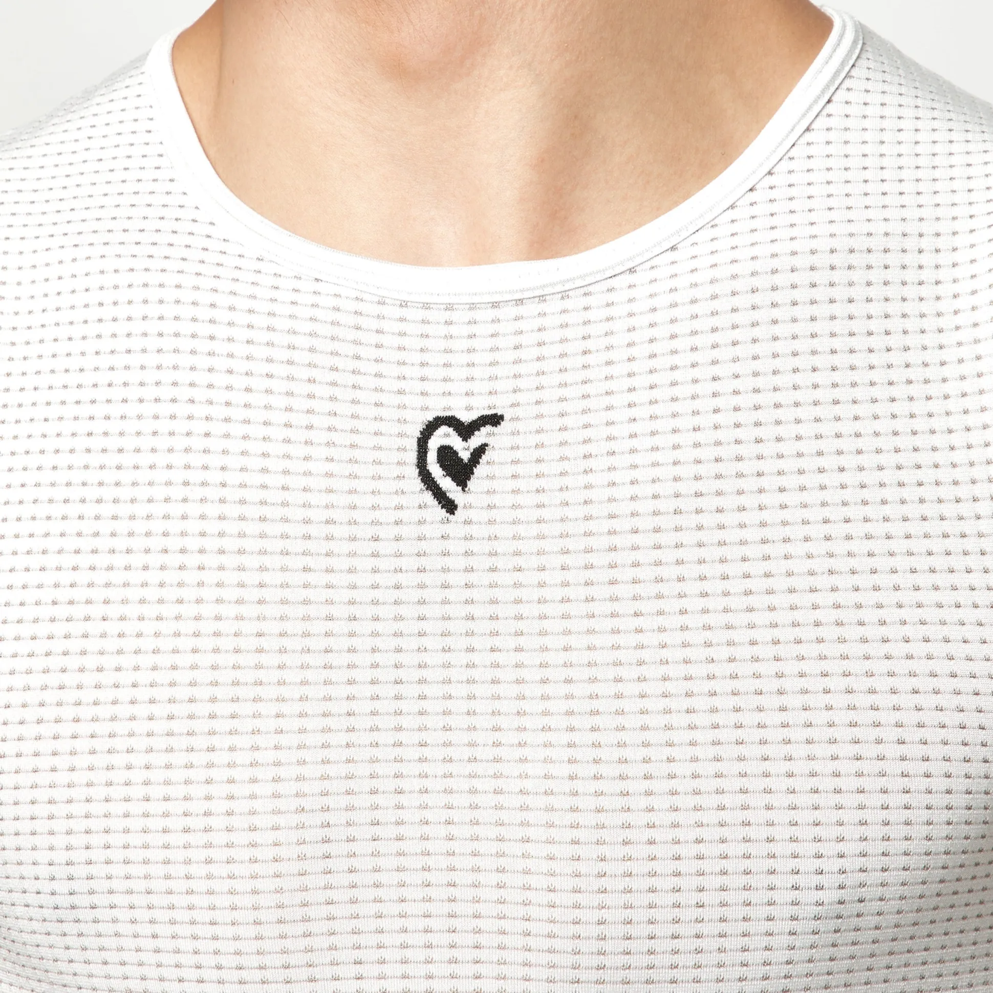 Maglia intima senza maniche Pissei Argentum - Bianco