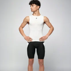 Maglia intima senza maniche Pissei Argentum - Bianco