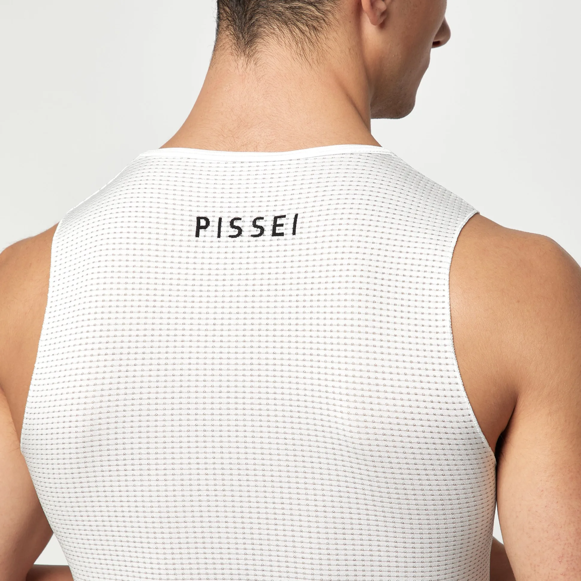 Maglia intima senza maniche Pissei Argentum - Bianco