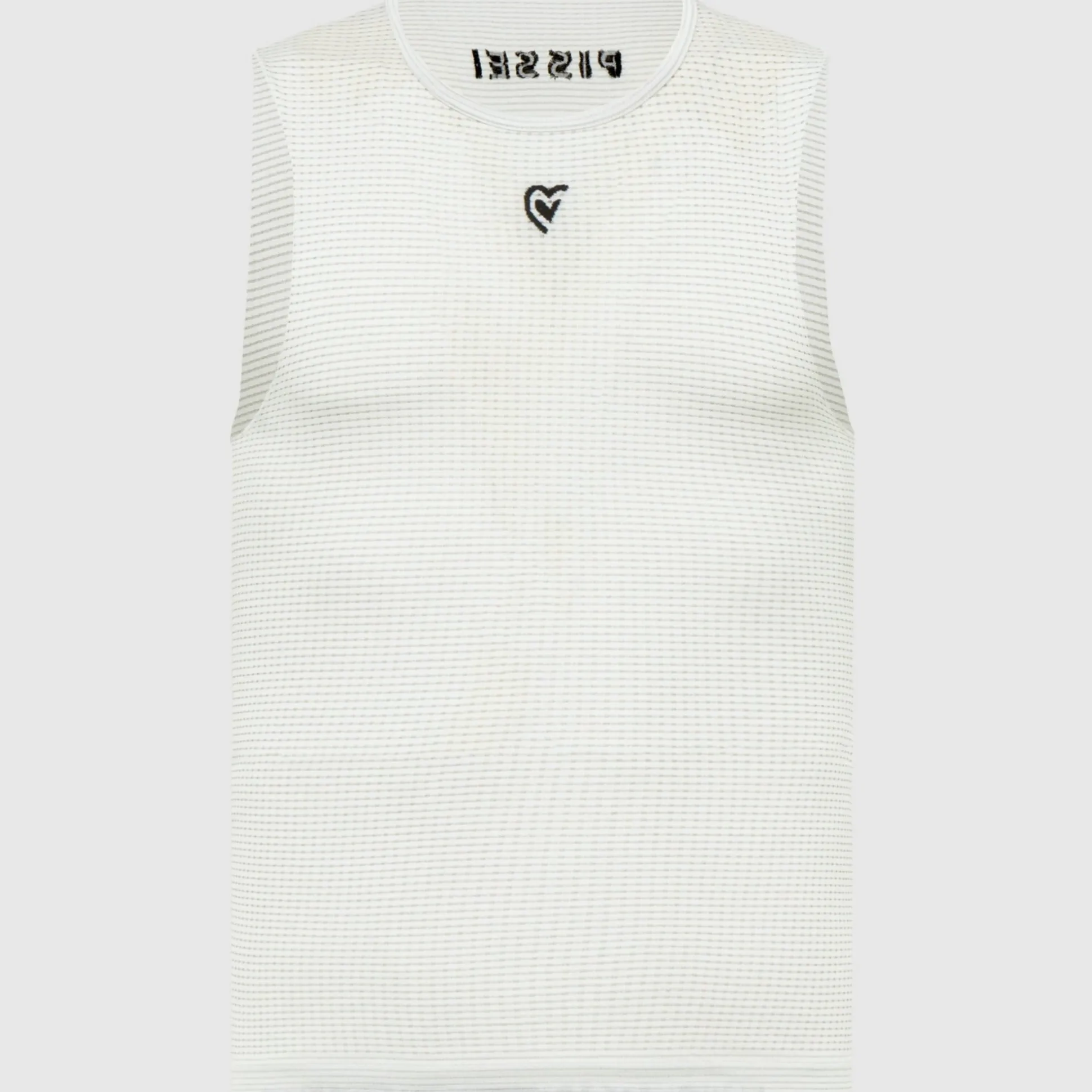 Maglia intima senza maniche Pissei Argentum - Bianco