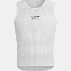 Maglia intima senza maniche Pas Normal Studios Mechanism Pro - Bianco