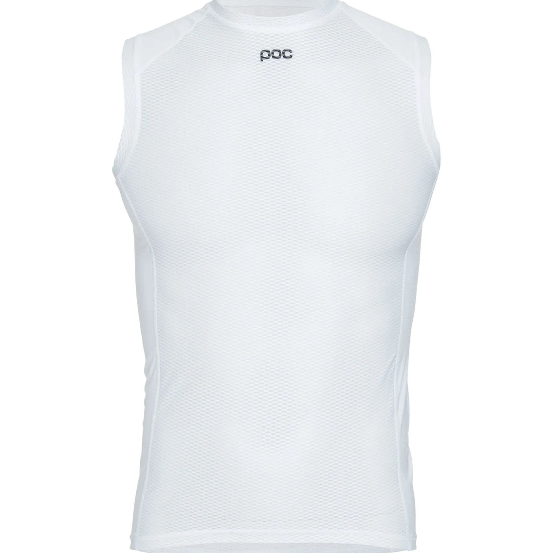 Maglia intima senza maniche Poc Essential Layer Vest - Bianco