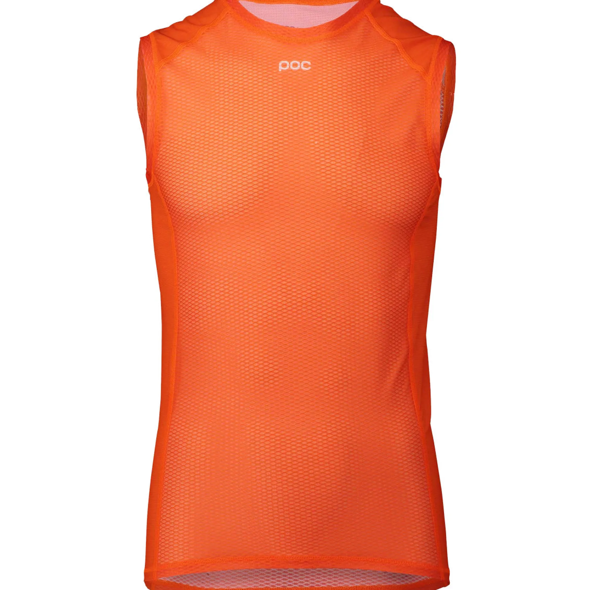 Maglia intima senza maniche Poc Essential Layer Vest - Arancio