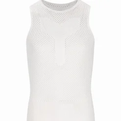 Maglia intima senza maniche Q36.5 Zero Mesh - Bianco