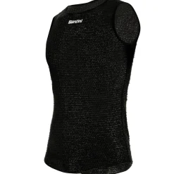 Maglia intima senza maniche Santini Alpha - Nero