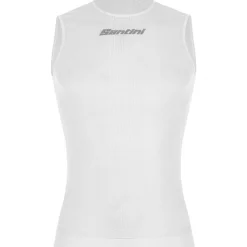 Maglia intima senza maniche Santini Rete - Bianco