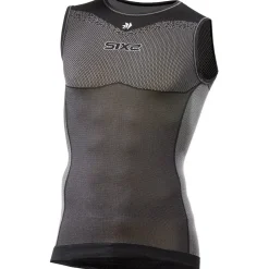 Maglia intima senza maniche SIX2 SML BT - Nero