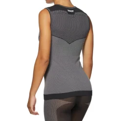 Maglia intima senza maniche SIX2 SML BT - Nero