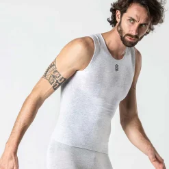 Maglia intima senza maniche Silverskin Stay Fresh - Grigio