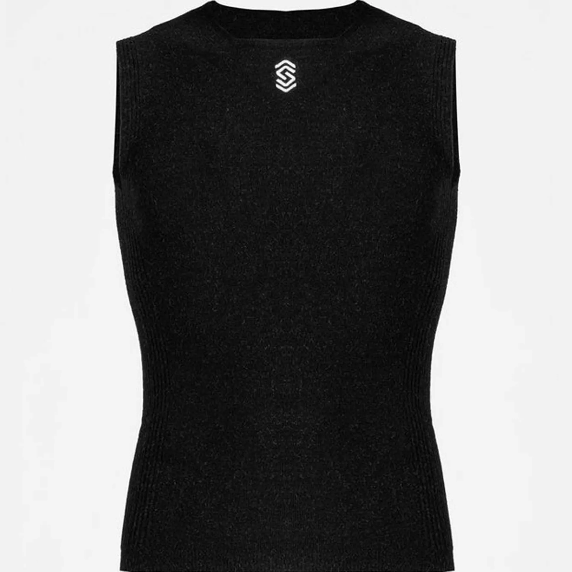 Maglia intima senza maniche Silverskin Stay Fresh - Nero