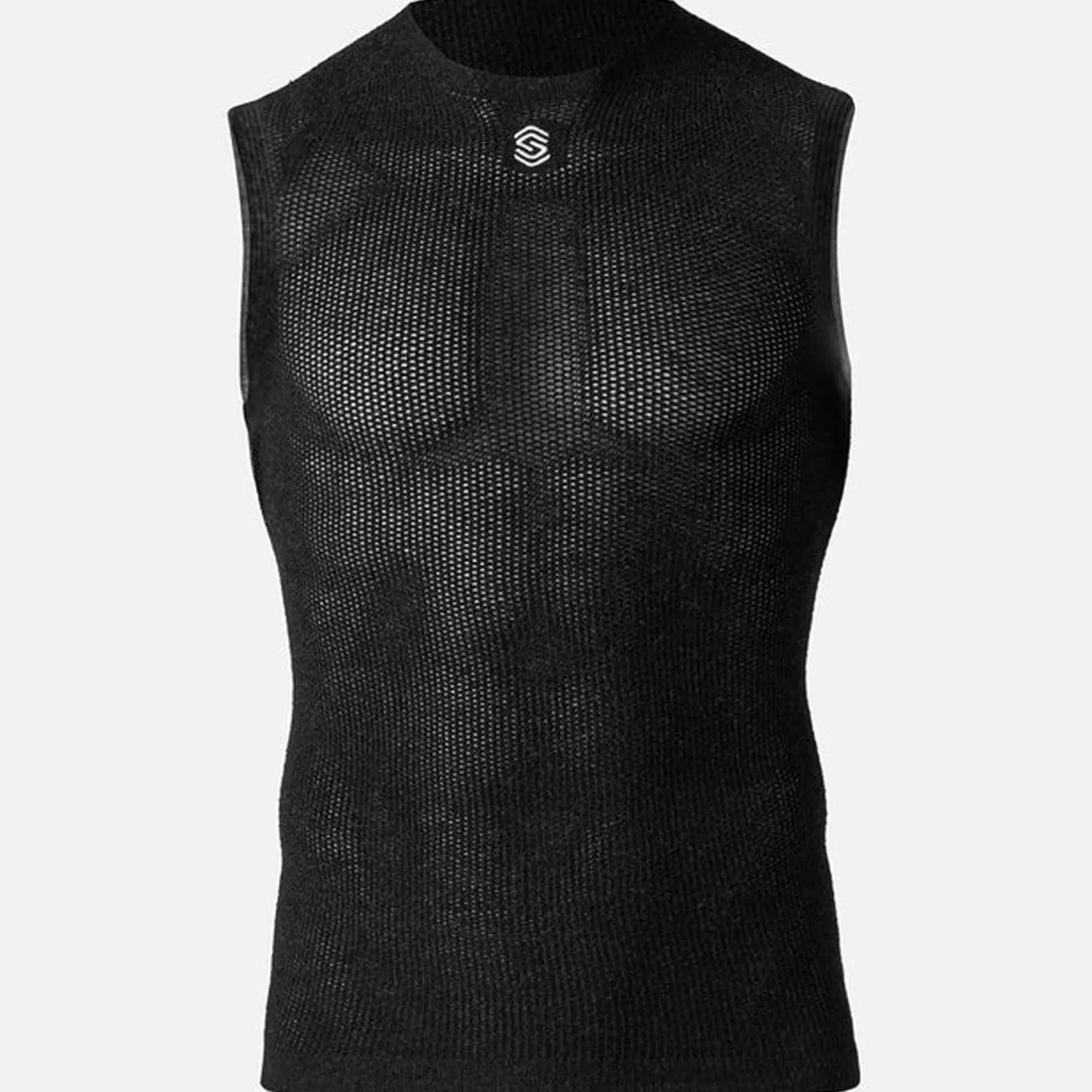 Maglia intima senza maniche Silverskin Primo Thermo Dry Pro - Nero