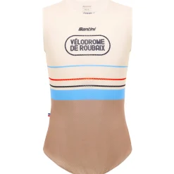 Maglia intima senza maniche Santini Paris Roubaix