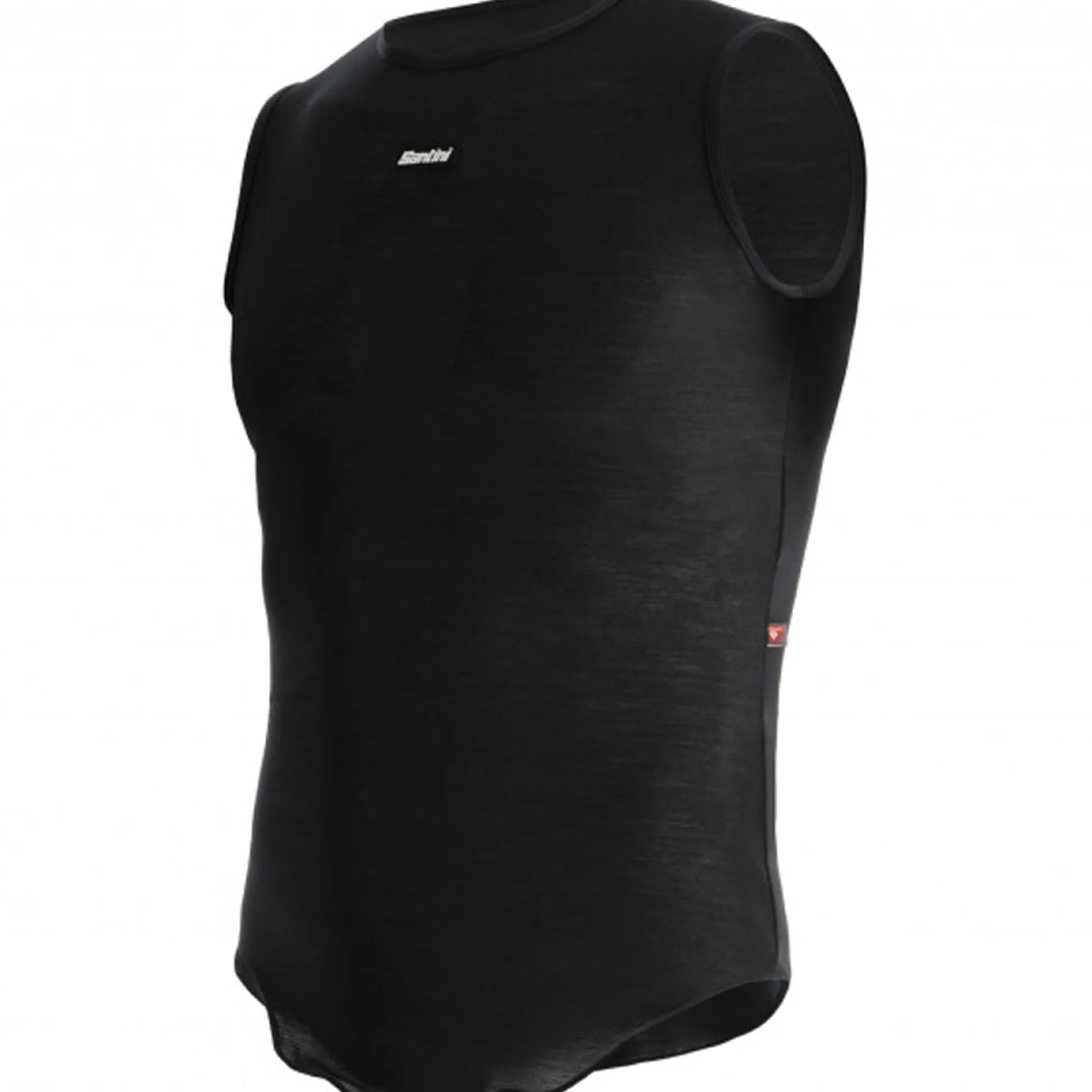 Maglia intima senza maniche Santini Primaloft Dry - Nero