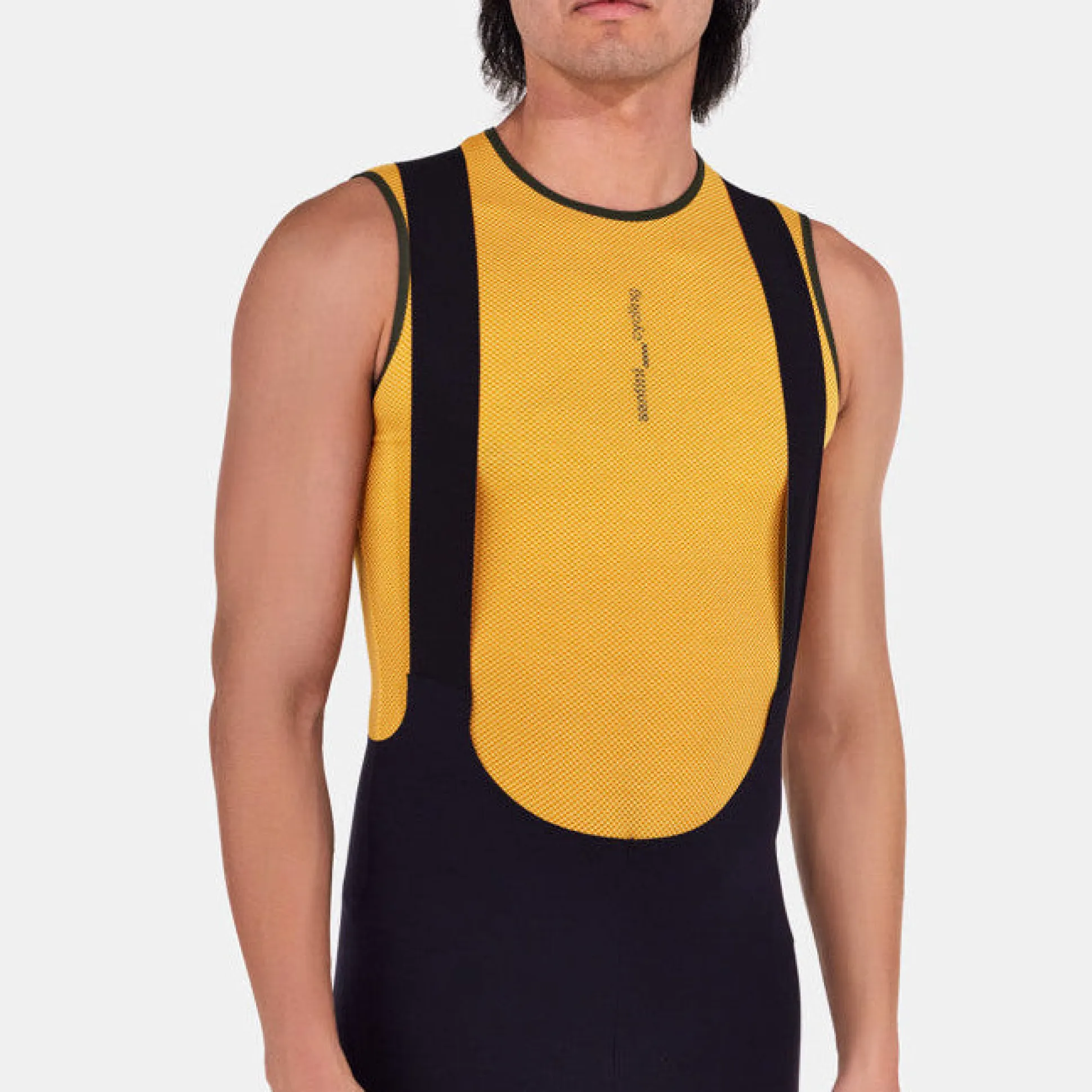 Maglia intima senza maniche Santini Delta - Giallo