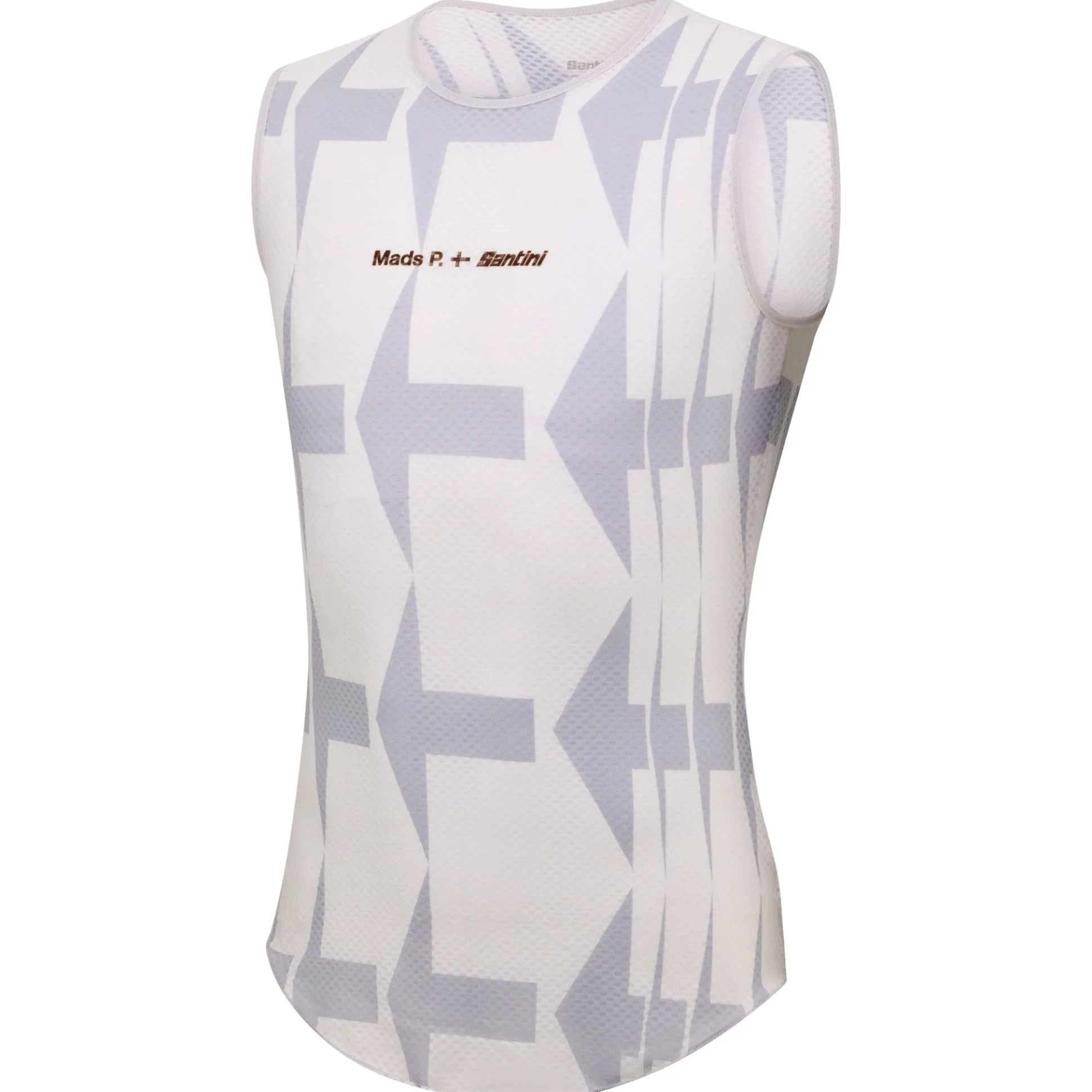 Maglia intima senza maniche Santini Mads Pedersen Momentum Series - Grigio