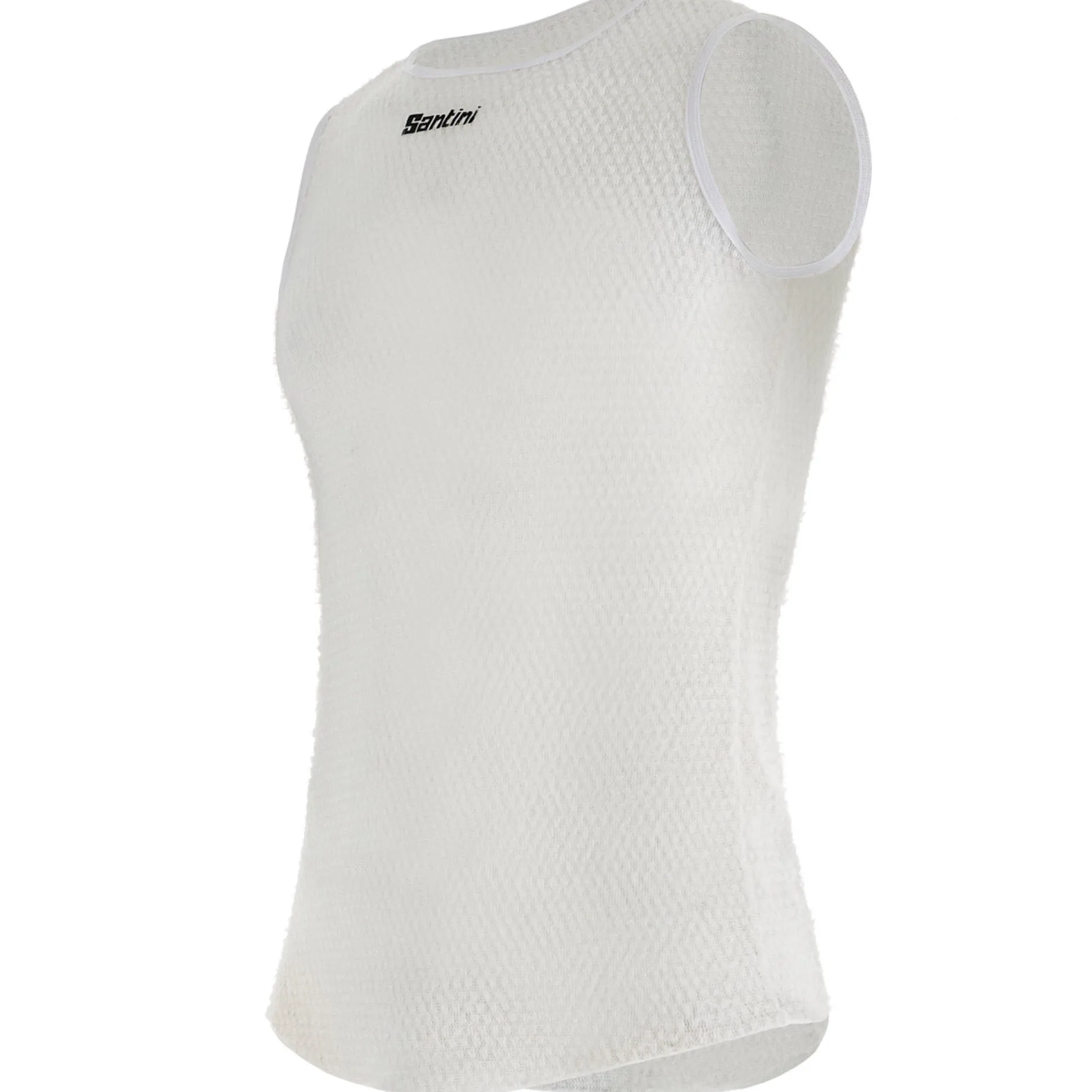Maglia intima senza maniche Santini Alpha - Bianco