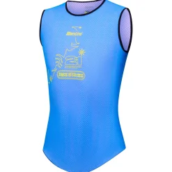 Maglia intima senza maniche Santini Tour de France - Alpe d’Huez
