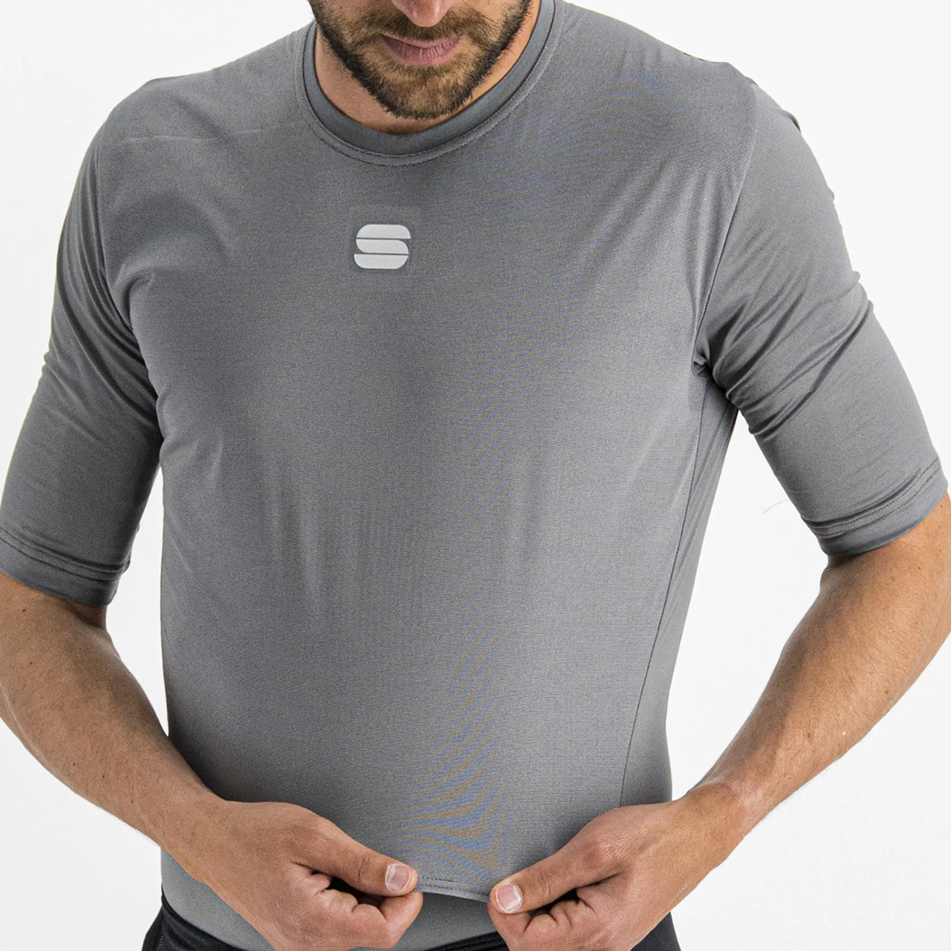 Maglia intima Sportful Fiandre Thermal - Grigio
