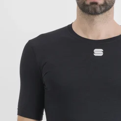 Maglia intima Sportful Merino Layer Tee - Nero