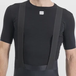 Maglia intima Sportful Merino Layer Tee - Nero