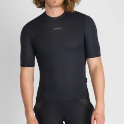 Maglia intima Sportful Merino Layer Tee - Nero