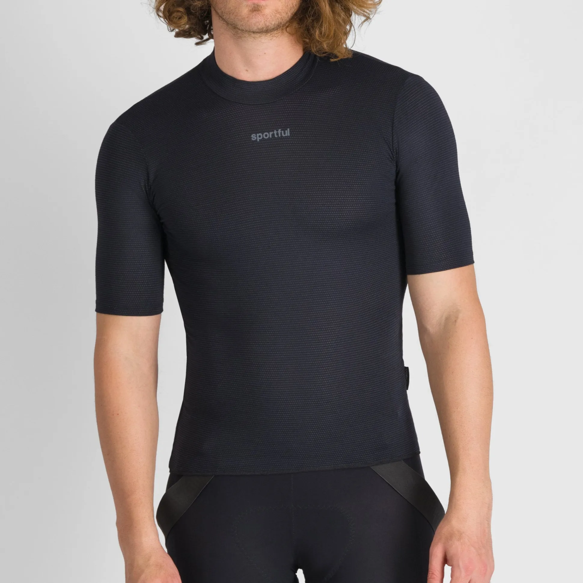 Maglia intima Sportful Merino Layer Tee - Nero